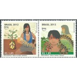 C3225/3226 GUARANÁ/MANDIOCA 2012 - 7863  MINT